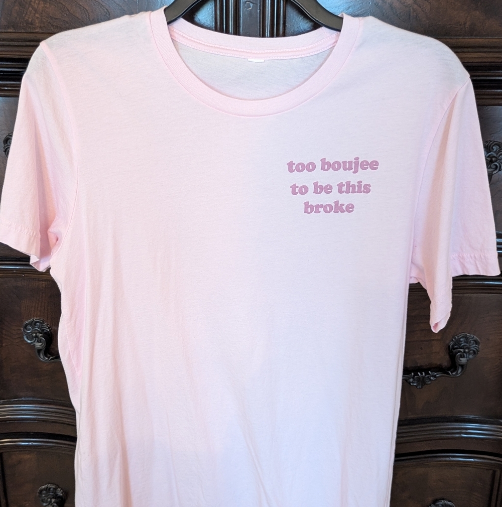 Pink Graphic Tee - Short Sleeve